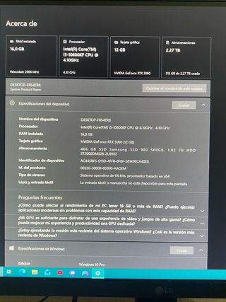 PC da gaming Gigabyte RTX 3060