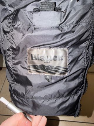 Piumino Blauer uomo nero