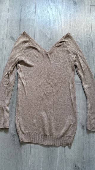 Jersey fino entretiempo dorado