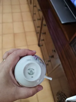 Juego de té Vista Alegre porcelana