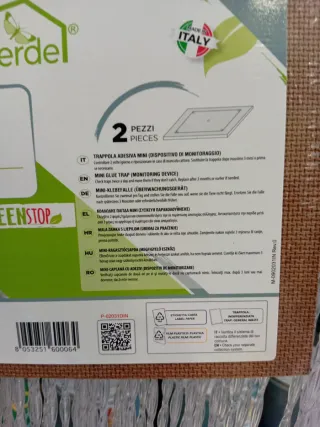 Trappole adesive InVerdel MINI 2pezzi X10 trappole