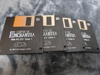 Disquetes Curse of Enchantia IBM PC (4uds)