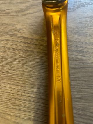 Plato y biela Thun dorado