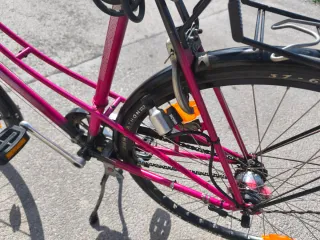 Bicicleta grande, ruedas nuevas, freno contrapedal