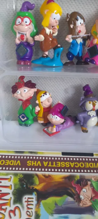 I Magicanti Sorpresine Ferrero 2003 con Vhs