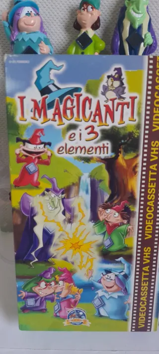 I Magicanti Sorpresine Ferrero 2003 con Vhs