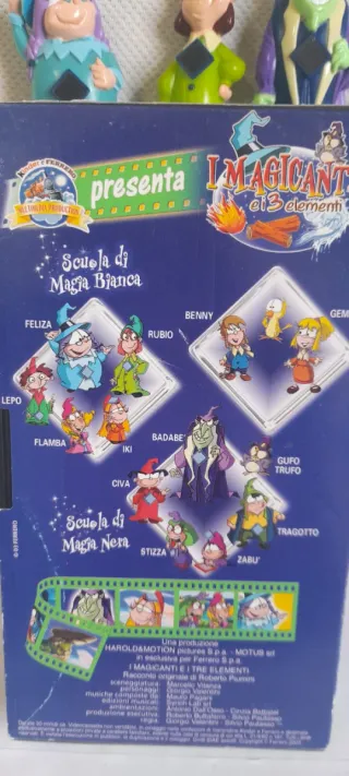 I Magicanti Sorpresine Ferrero 2003 con Vhs