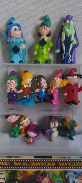 I Magicanti Sorpresine Ferrero 2003 con Vhs