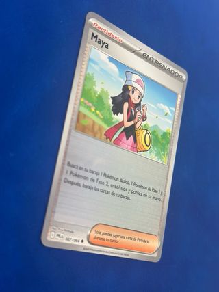 Carta Pokémon Maya Partidario 087/094 PFLES