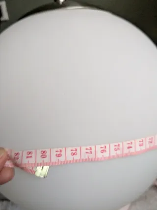 Lámpara colgante bola