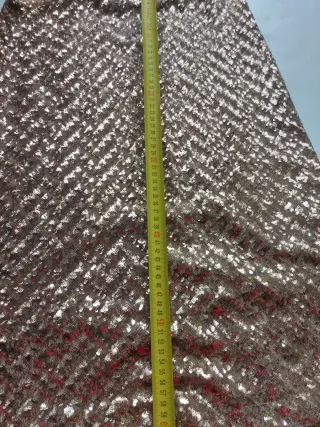 Vestido fiesta lentejuelas Zara Talla S