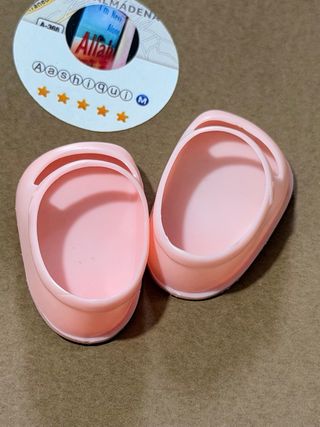 Zapatos rosado de Lesly años 90