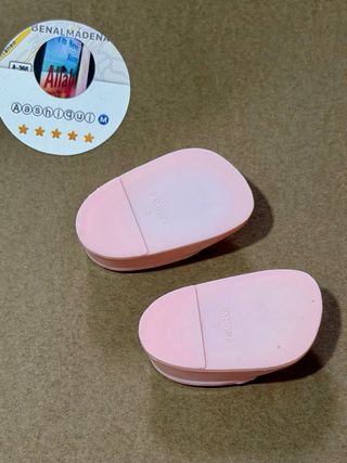 Zapatos rosado de Lesly años 90