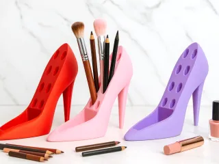 Organizador tacón alto para belleza