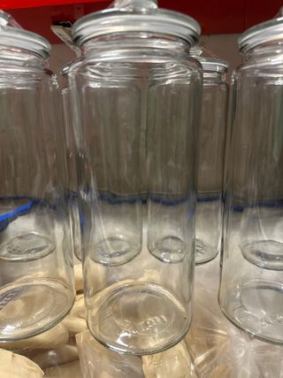 Botes altos de cristal