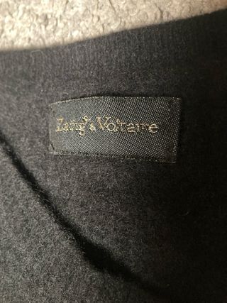 Jersey Zadig & Voltaire negro con parches