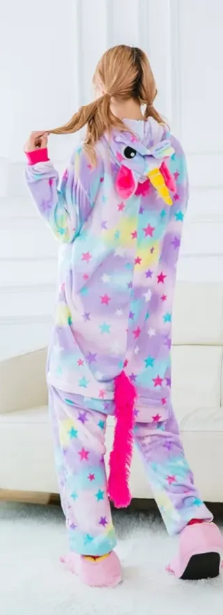 Pijama Unicornio Franela Caliente