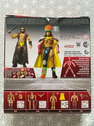 Figura WWE Ultimate Warrior Mattel