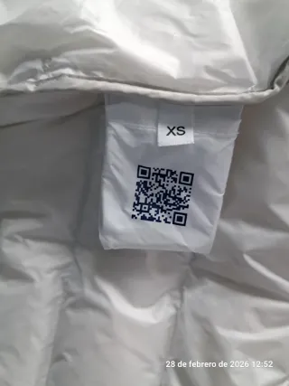 Abrigo Jott Blanco Talla XS