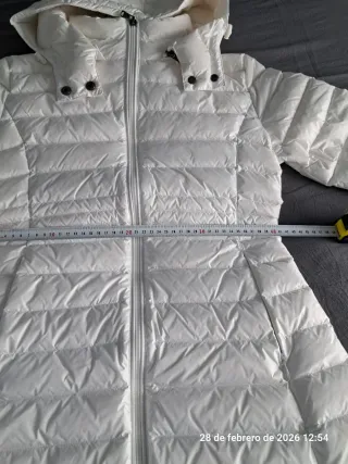 Abrigo Jott Blanco Talla XS