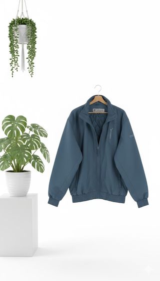 Anorak Columbia Azul - Talla XL - Impermeable.