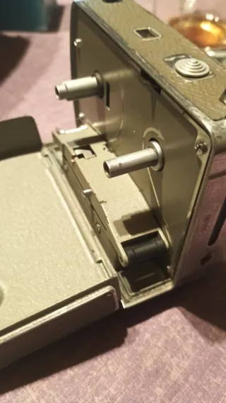 Cámara de cine vintage antigua(motor funciona)