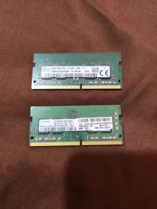 2x Módulos RAM DDR4 SK hynix/Samsung 4GB/8GB