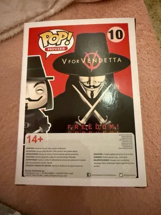 Funko Pop V for Vendetta 10 Protector
