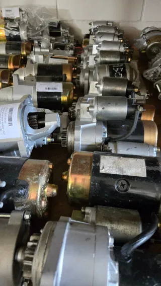 Motor de arranque Kubota usado