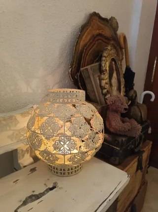 Farol vintage holandés metal Grande