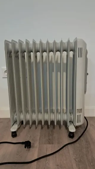 Radiador Eléctrico Aceite Kneissel Gris