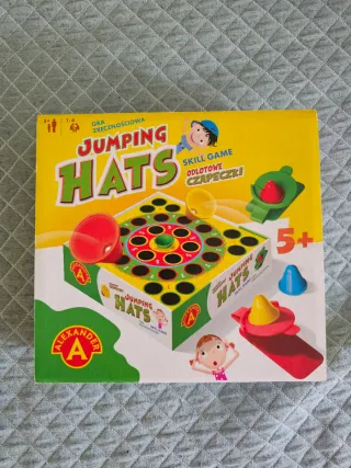 Juego juguete catapulta jumping hats