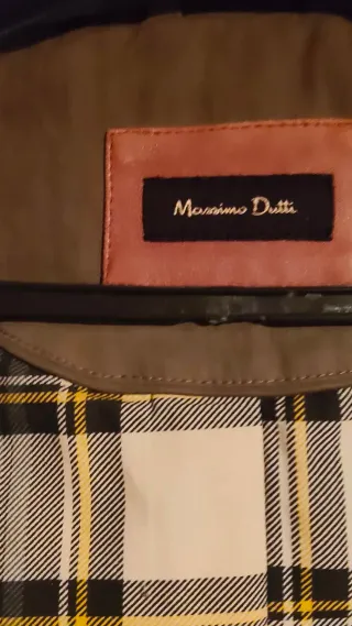 Parka Massimo Dutti Oliva TM URGE VENTA!