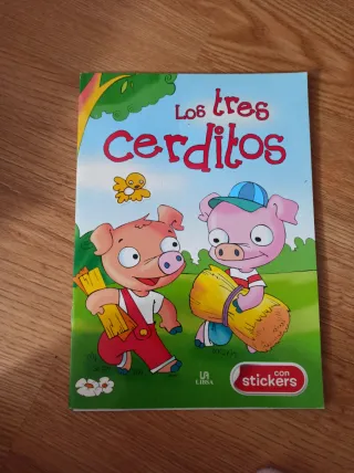 Libros con pegatinas, colorear y actividades