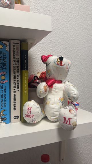 Osito de peluche hecho a mano.