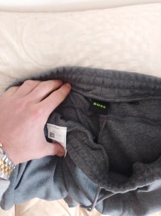 Pantalón chándal Hugo Boss Talla M Gris
