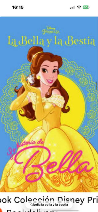 Disfraz Bella Talla Única