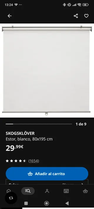 Estor enrollable Ikea