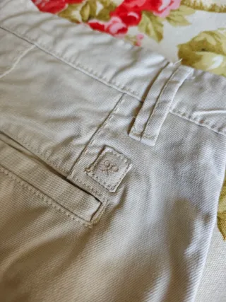 Bermudas Cargo shorts Silbon Talla 42 Beige nuevos