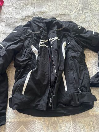 Chaqueta alpinestars negra talla L mujer