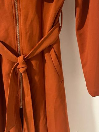 Vestido tipo gabardina Love Tree naranja Talla S