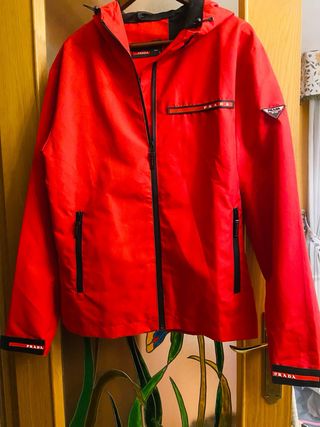 Parka Prada Roja Unisex