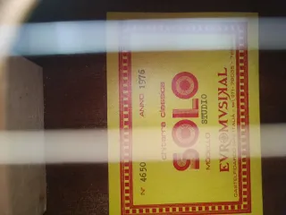 Chitarra Classica Solo Studio 1976