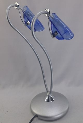 Lámpara sobremesa moderna Murano dos luces