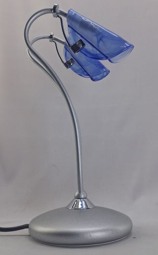 Lámpara sobremesa moderna Murano dos luces