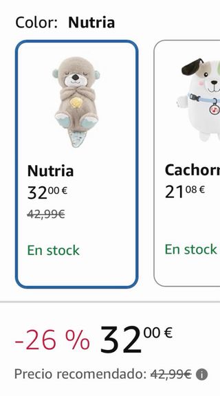 Nutria Fisher-Price Hora de Dormir