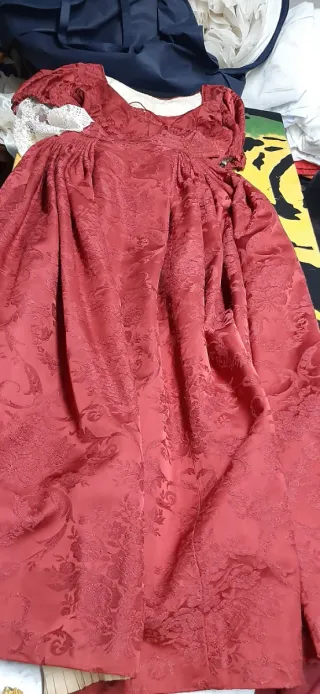 Traje Fallera Siglo XIX Rojo
