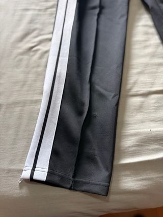 Pantalones Palm Angels negros con rayas blancas