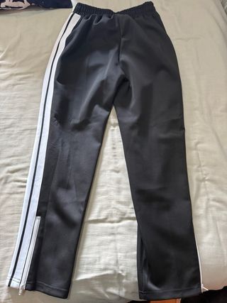 Pantalones Palm Angels negros con rayas blancas