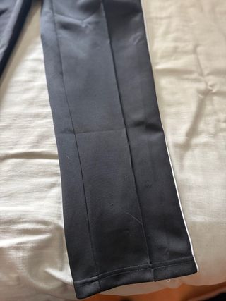 Pantalones Palm Angels negros con rayas blancas